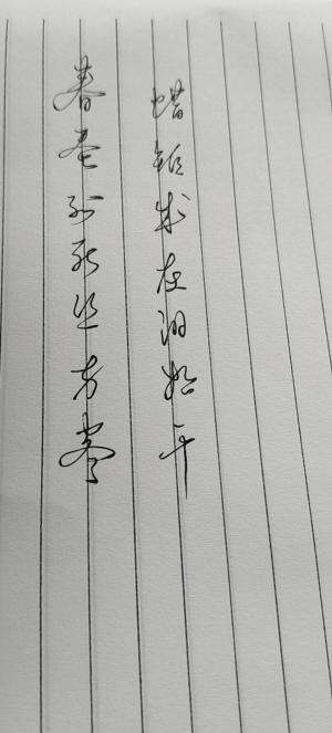 创作者是书心的春蚕到死丝方尽，蜡炬成灰泪始干的null写法