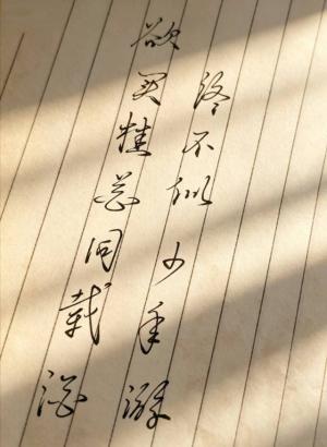 创作者是书心的欲买桂花酒，终不似，少年游的null写法